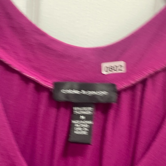 Cable and gauged pink top medium sleeveless - Picture 10 of 11